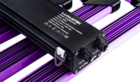 Lumatek ATS 300W Pro LED – Netzteil und Anschlüsse