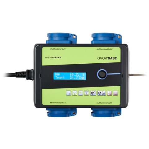 GrowControl GrowBase Klima-Controller – Frontansicht
