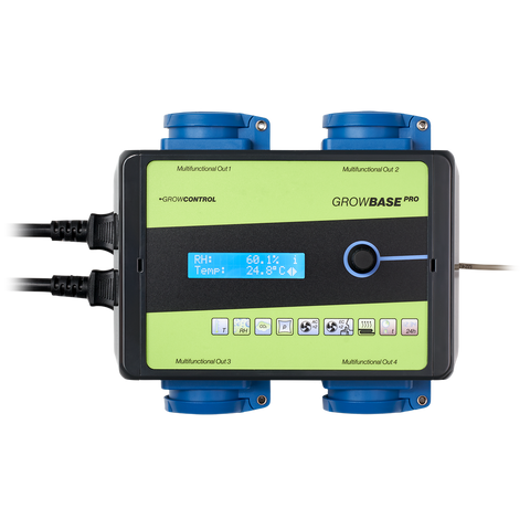 GrowControl GrowBase Pro Klima-Controller – Frontansicht