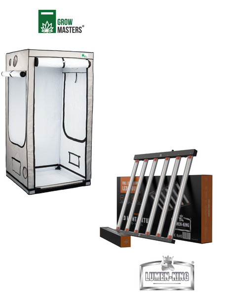 Grow Masters Set 100x100cm + Lumen King 400W Eco Line