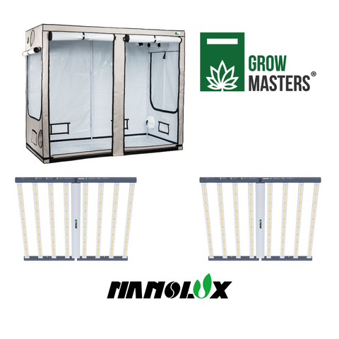 Grow Masters Set 240x120x200cm + 2x Nanolux SN720 Pro
