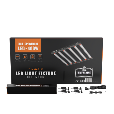 Lumen-King 400W LED Grow Lampe (Eco Line) für optimales Pflanzenwachstum