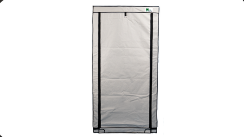 Grow Masters® Growzelt 100x100x200cm zu gemacht
