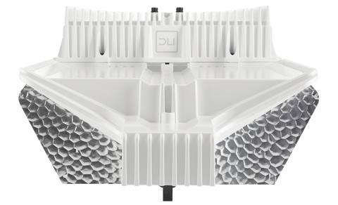 DLI JOULE-Series 1000W DE HPS-Komplettleuchte – Seitenansicht