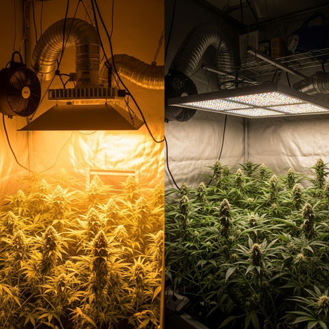 Die besten Lampen für den Indoor Anbau von Pflanzen: HPS oder LEDs? Ein umfassender Leitfaden 2025