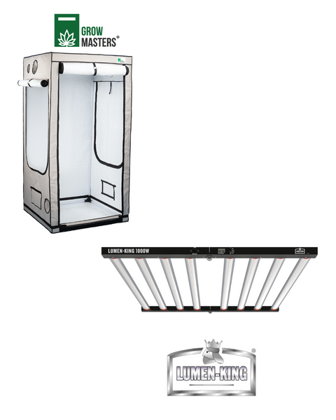 Grow Masters Set 120x120cm + Premium Led