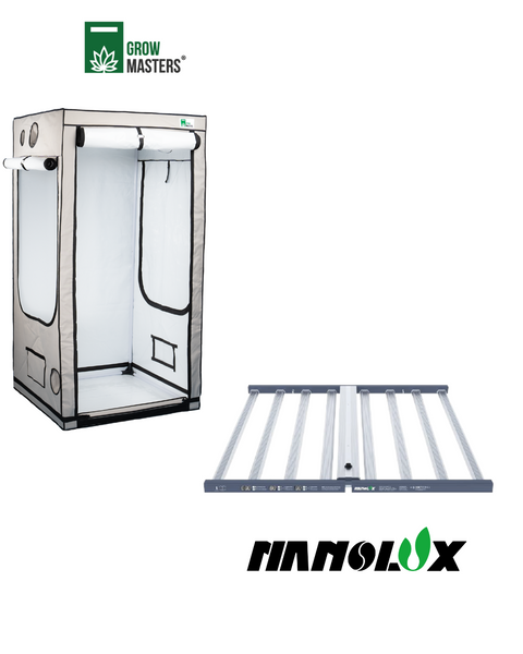 Grow Masters Set 120x120cm + Premium Led