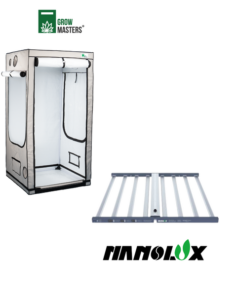 Grow Masters Set 120x120cm + Premium Led