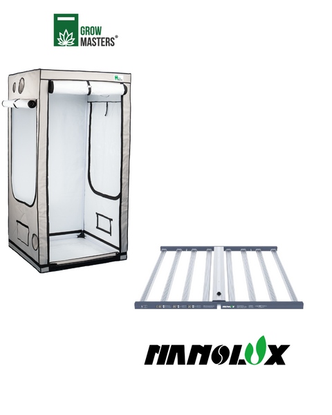 Grow Masters Set 120x120cm + Premium Led