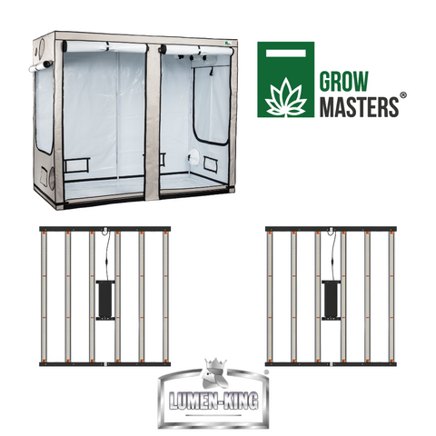 Grow Masters Set 240x120x120cm + Premium Led