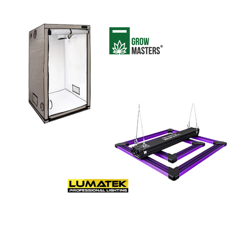 Grow Masters Set 80x80cm + Premium Led