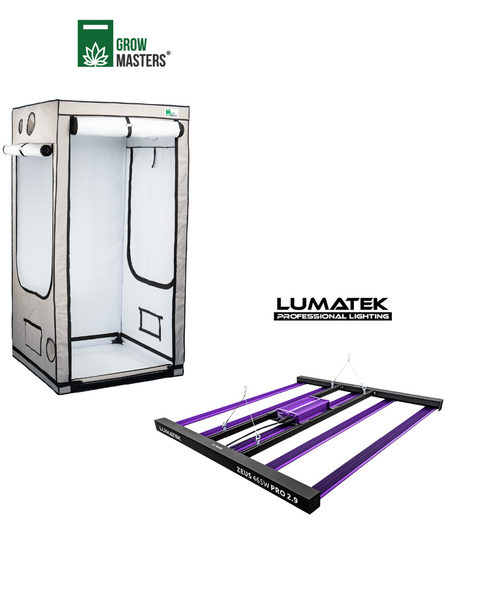 Grow Masters Set 120x120cm + Premium Led