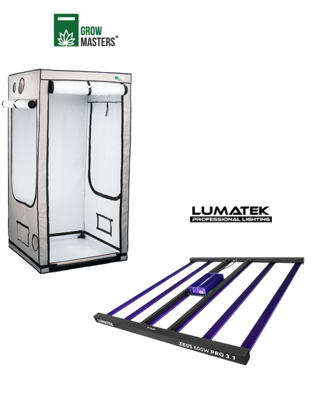 Grow Masters Set 120x120cm + Premium Led