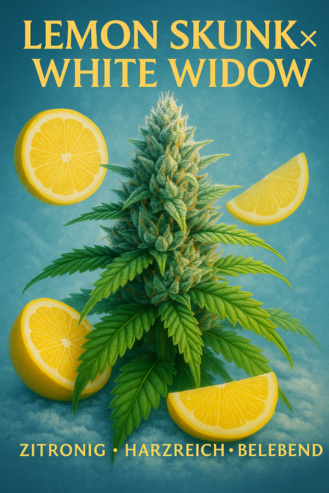 Lemon Skunk x White Widow (Feminisiert)