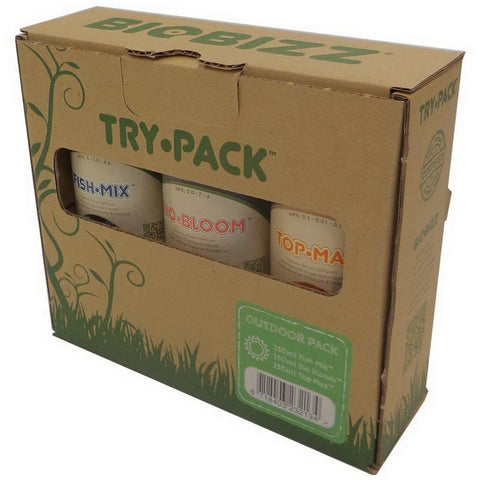 Biobizz Try Pack Outdoor 750ml, Düngemittel-Kit