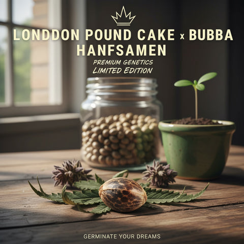London Pound Cake x Bubba Hanfsamen (US Genetik)